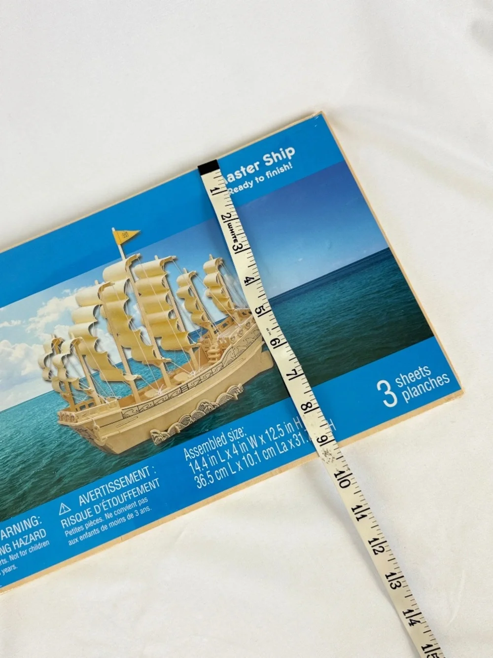 Brand New Creatology Kit Wooden Puzzle 3D Master Ship 6+ Sealed Gift Sailing